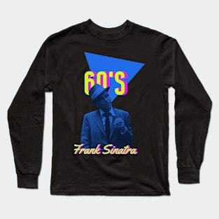 Retro Sinatra Long Sleeve T-Shirt